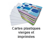 Blanko- und bedruckte Plastikkarten